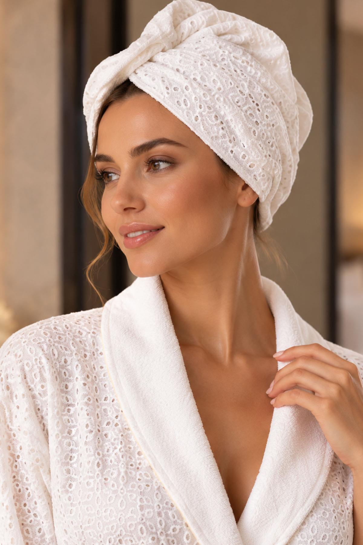 Conjunto de bata de baño para mujer Bolera Bamboo