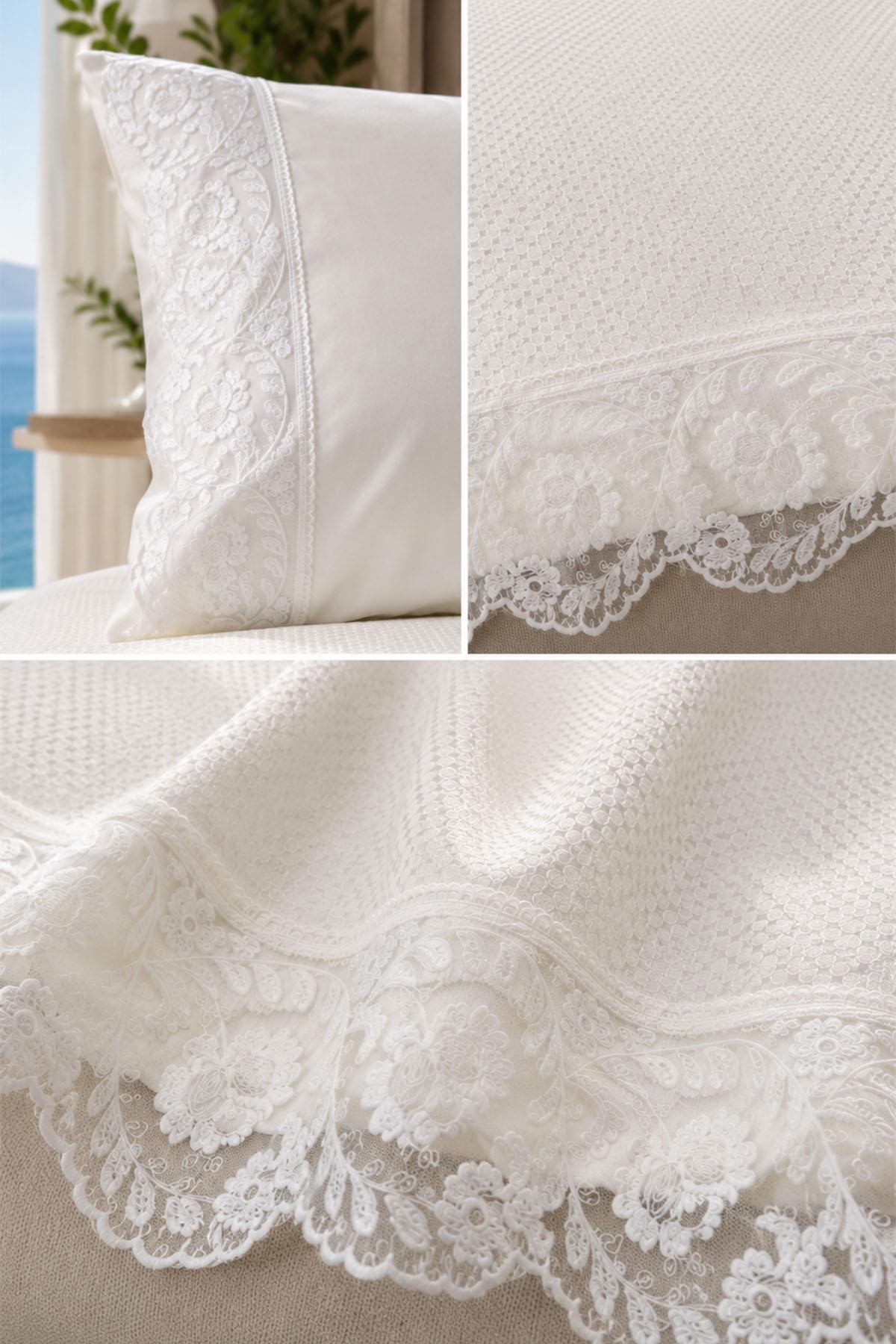 Dolce Lacey Double Duvet Cover Set, 4 Pieces