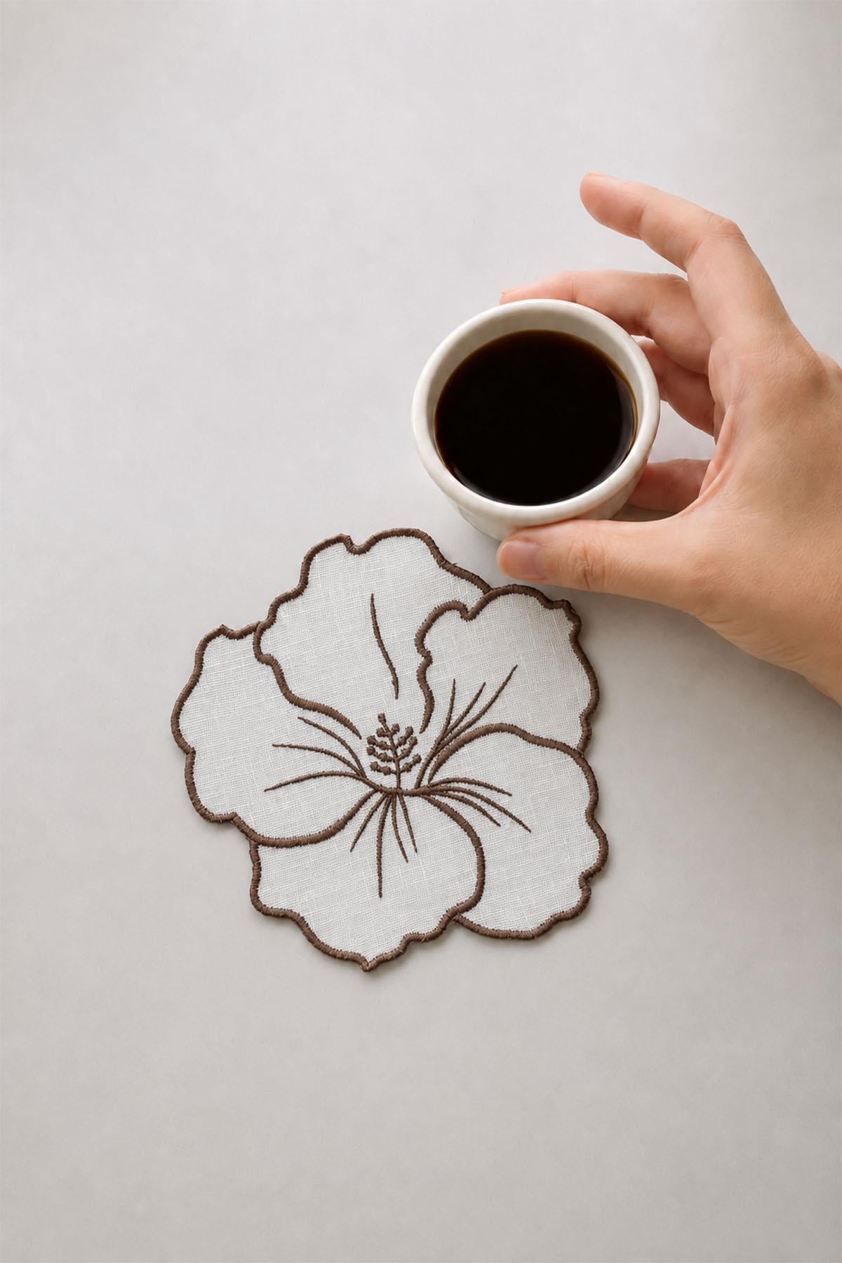 Posavasos de lirio