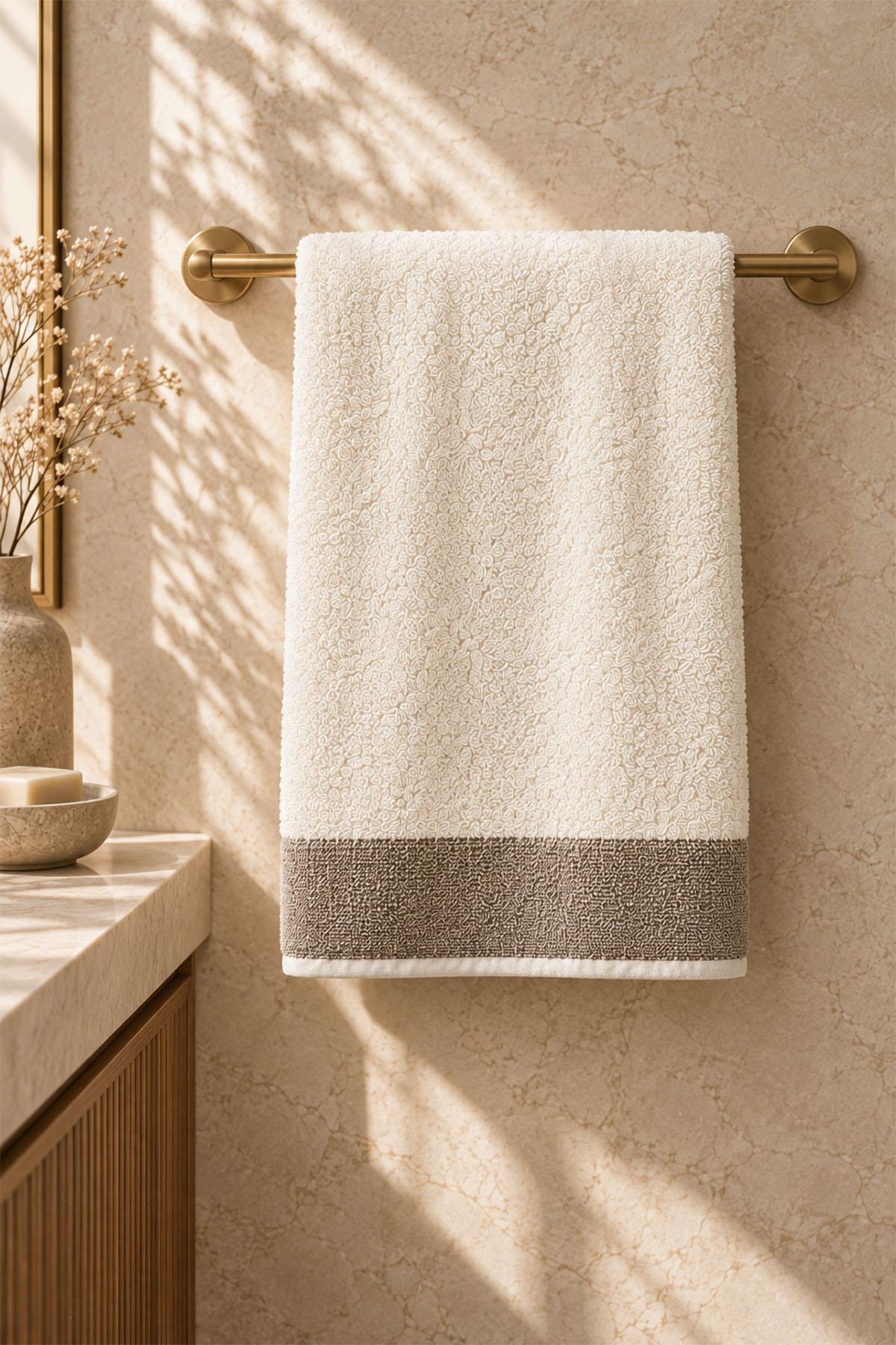 Toalla de baño Pofina Low Twist Fluffy (90 x 150 cm)