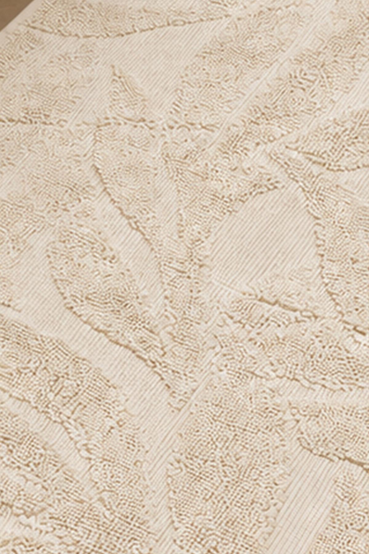 Toalla para pies con estampado de hojas de salvia (50 x 80 cm)