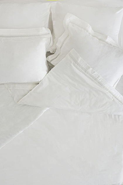 Sofia Embroidered Cotton Satin Double 6-Piece Duvet Cover Set