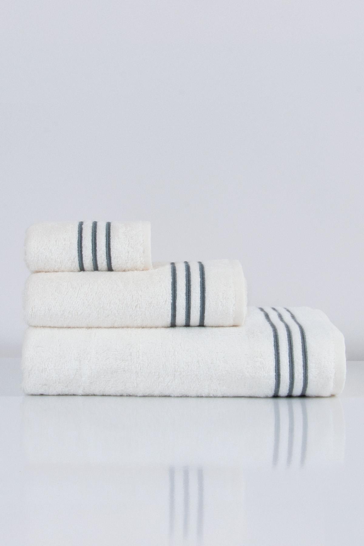 Zen Embroidered Bath Towel (90 x 150 cm) - Nazik Home - Value for My Home!