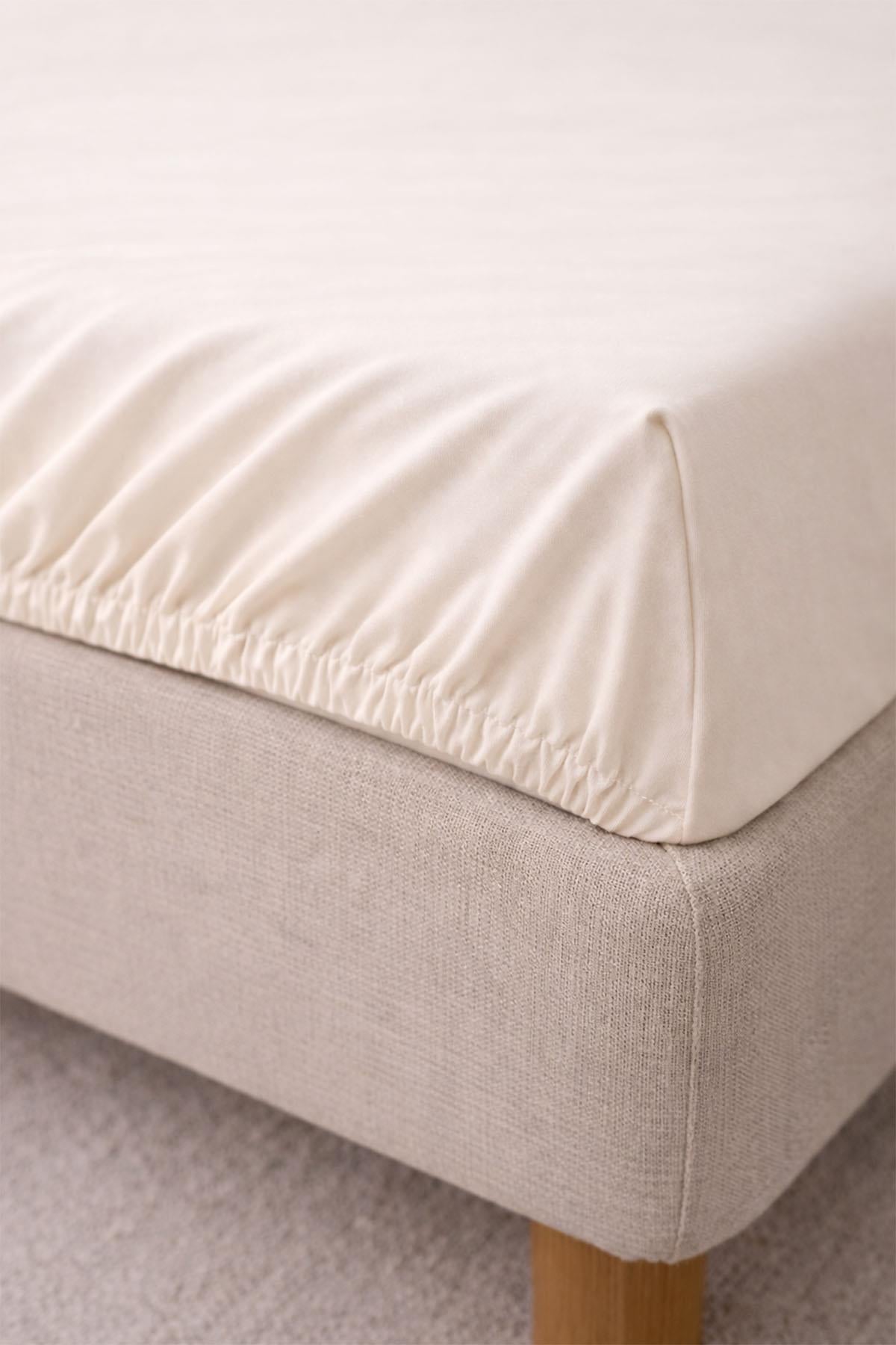 Sábana bajera ajustable de satén de algodón básico para cama de matrimonio (160 x 200 cm)