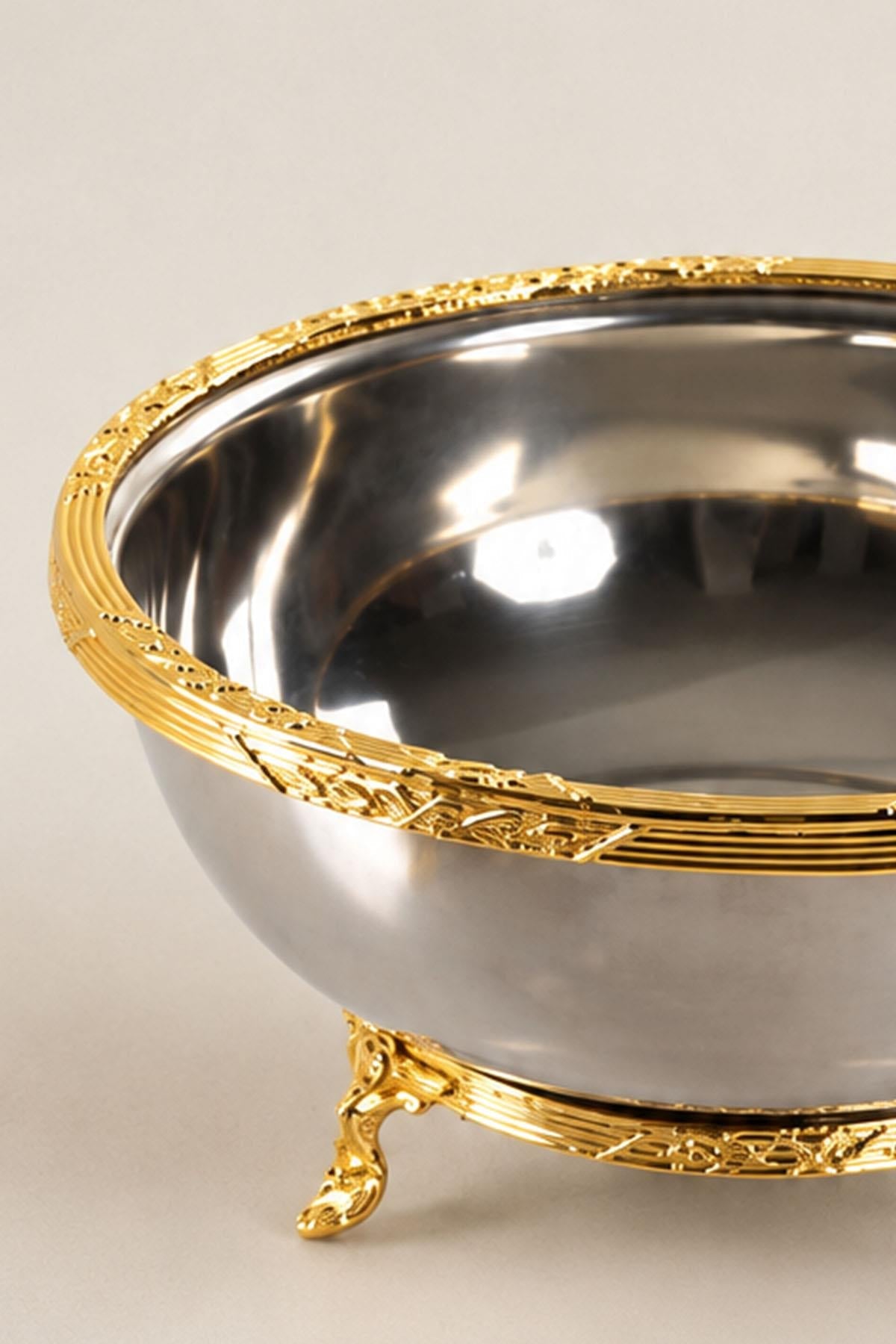 Bol para servir Kessa Gold Detail (21 cm)