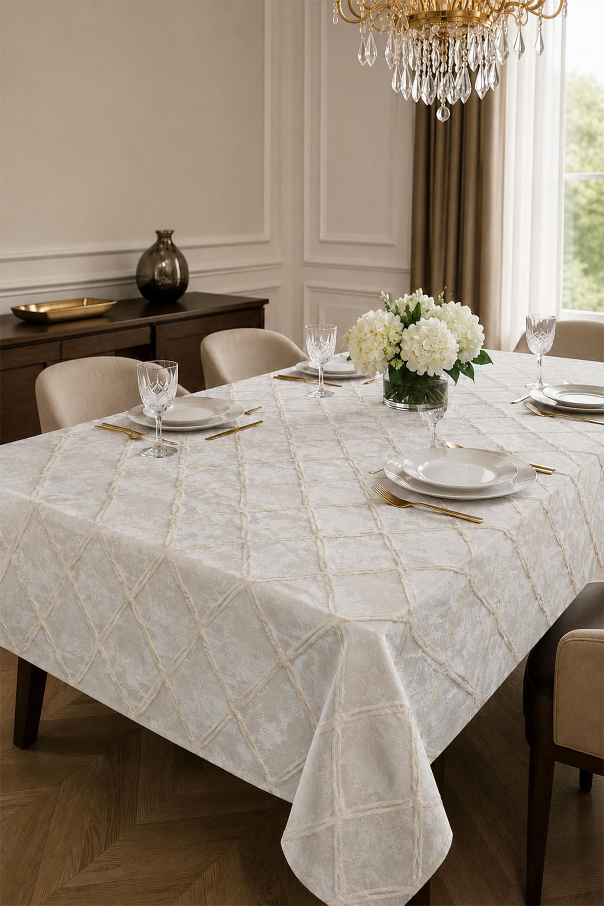 Mantel antimanchas liso (100 x 100 cm)