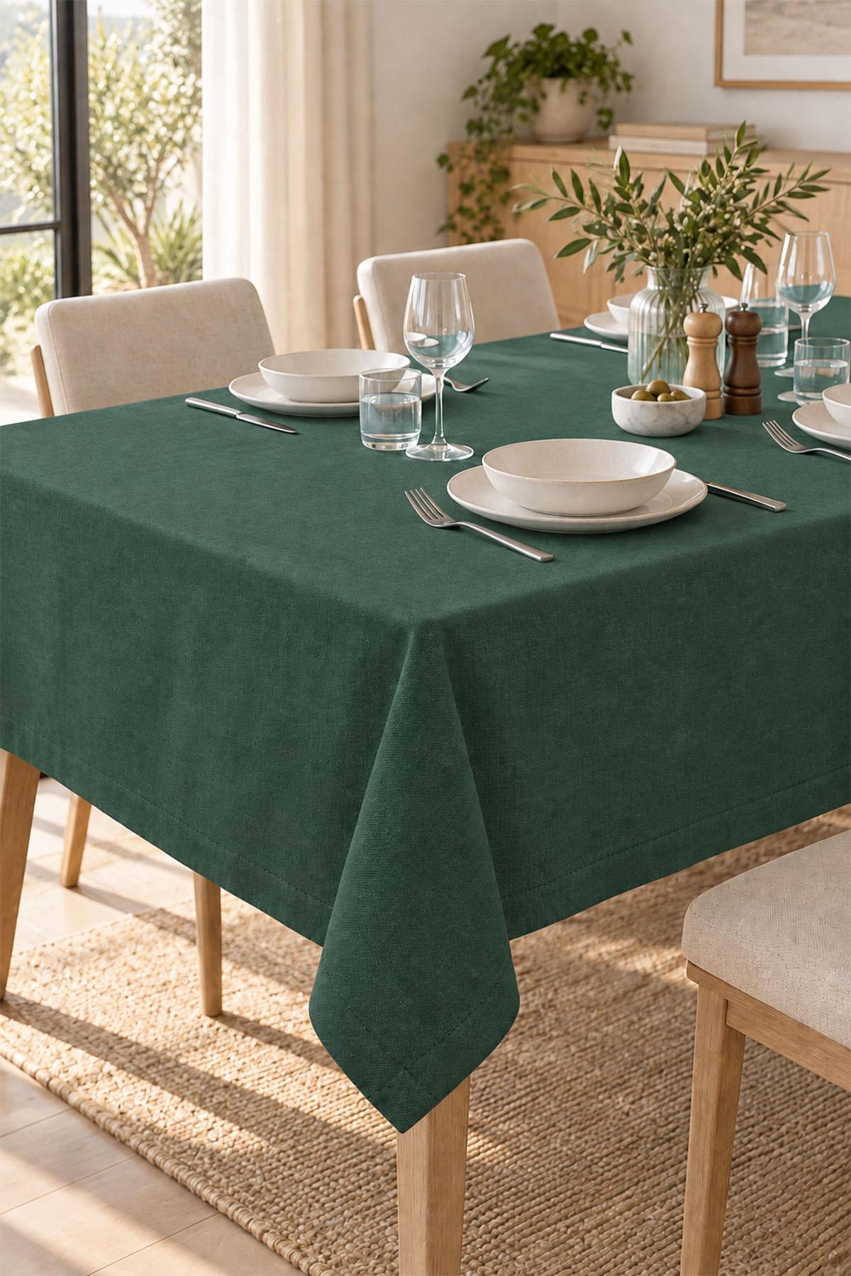 Mantel Sun liso, resistente a las manchas y fácil de usar (150 x 250 cm)