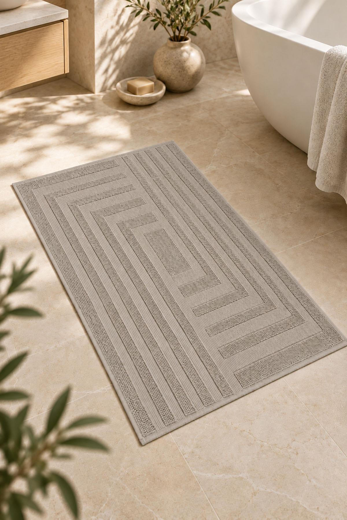 Velora Toalla de Pie a Rayas (50 x 80 cm)