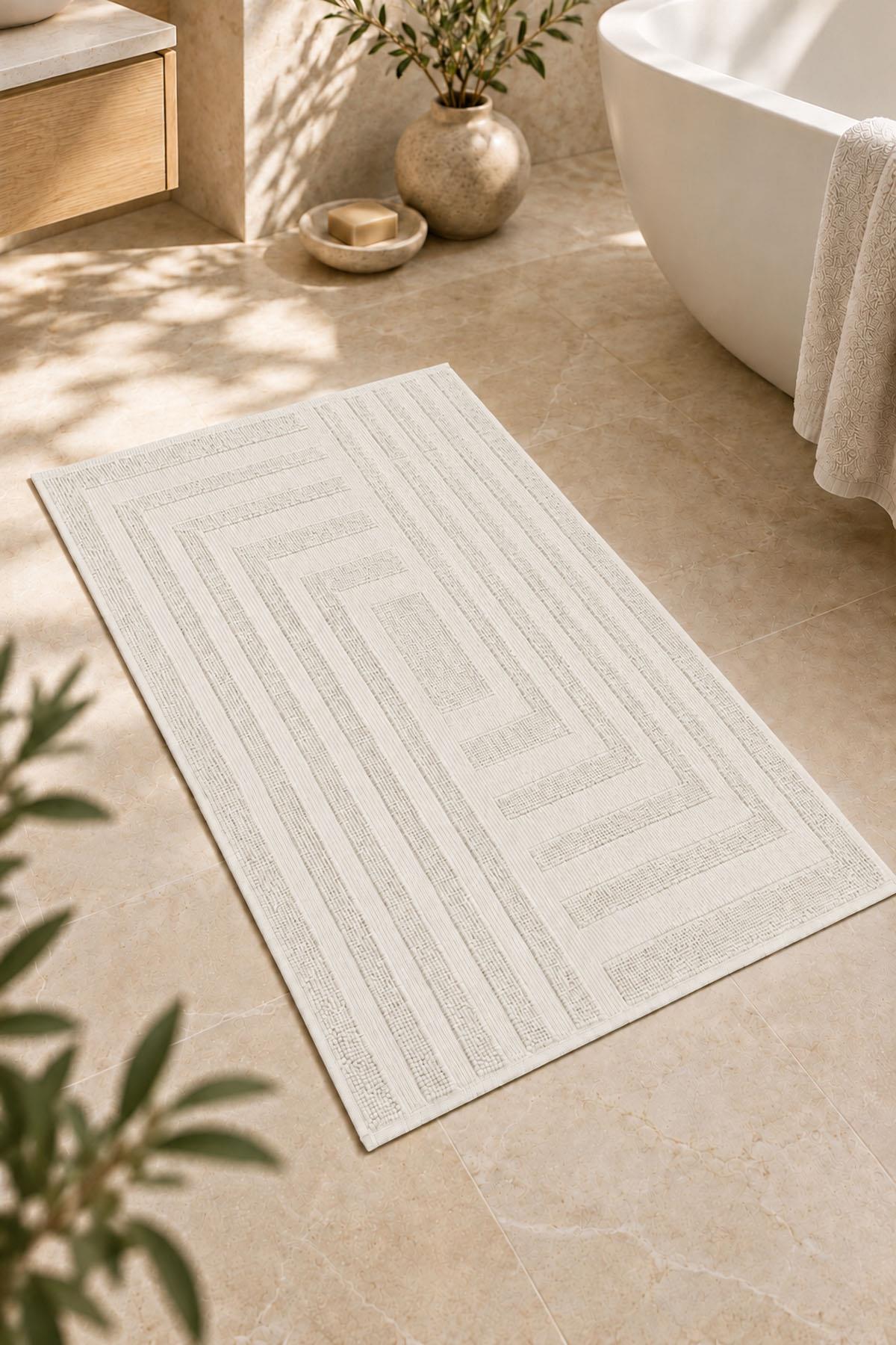 Velora Toalla de Pie a Rayas (50 x 80 cm)